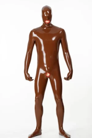 Latex Mens Express Pass 3-Condoms Catsuit