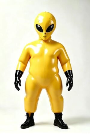 Latex Inflatable Alien Suit